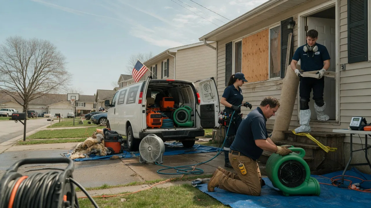 Water Damage Restoration in Pleasant Grove, CA near me